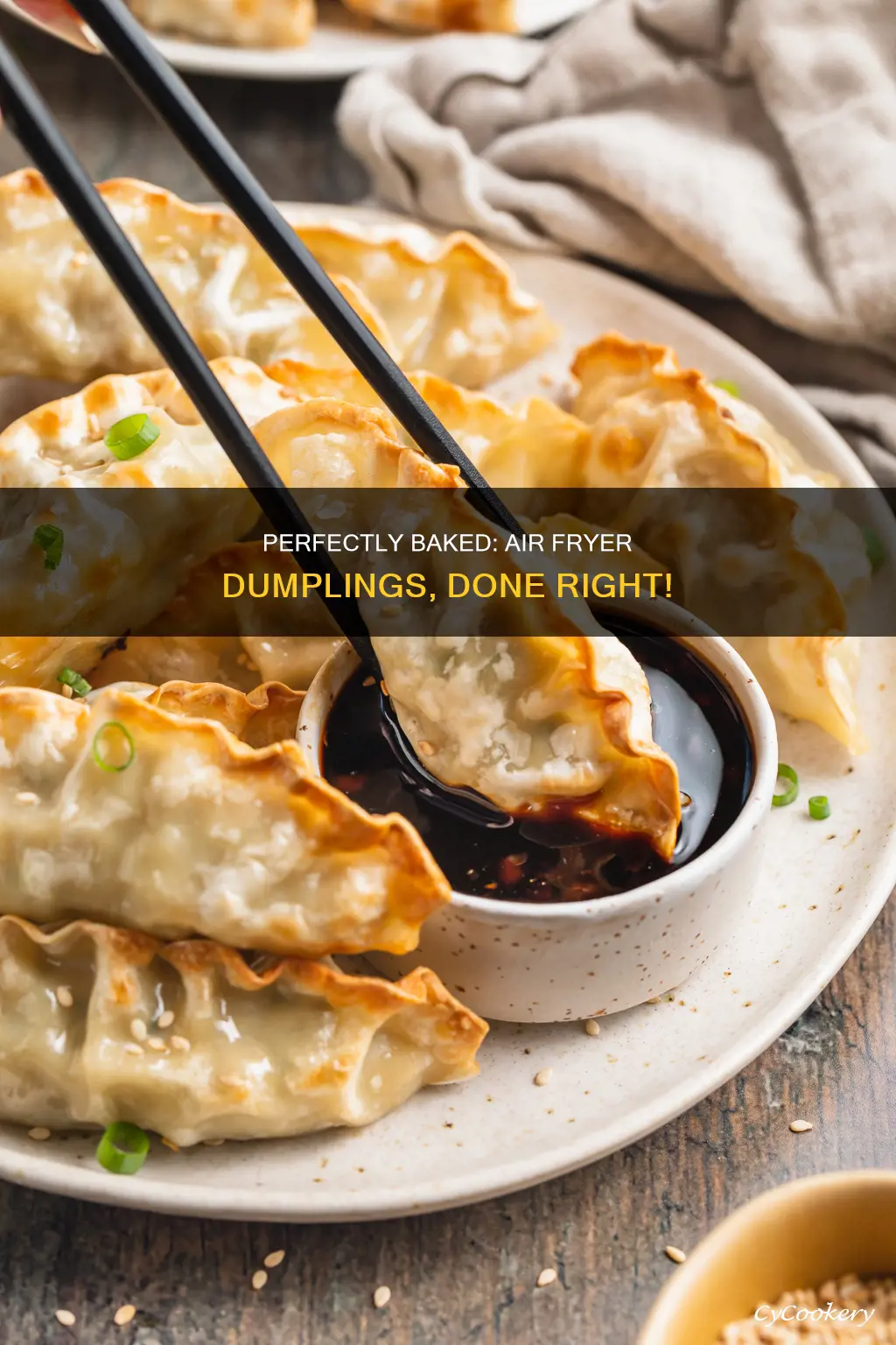 how long do i cook dumplings in air fryer