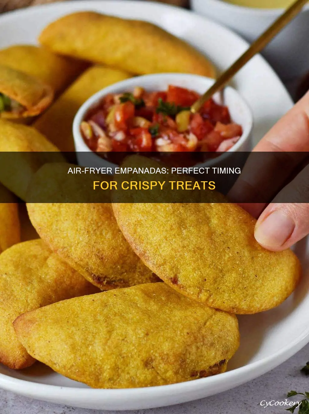 how long do i cook empanadas in an air fryer