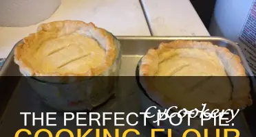 how long do I cook flour for pot pie