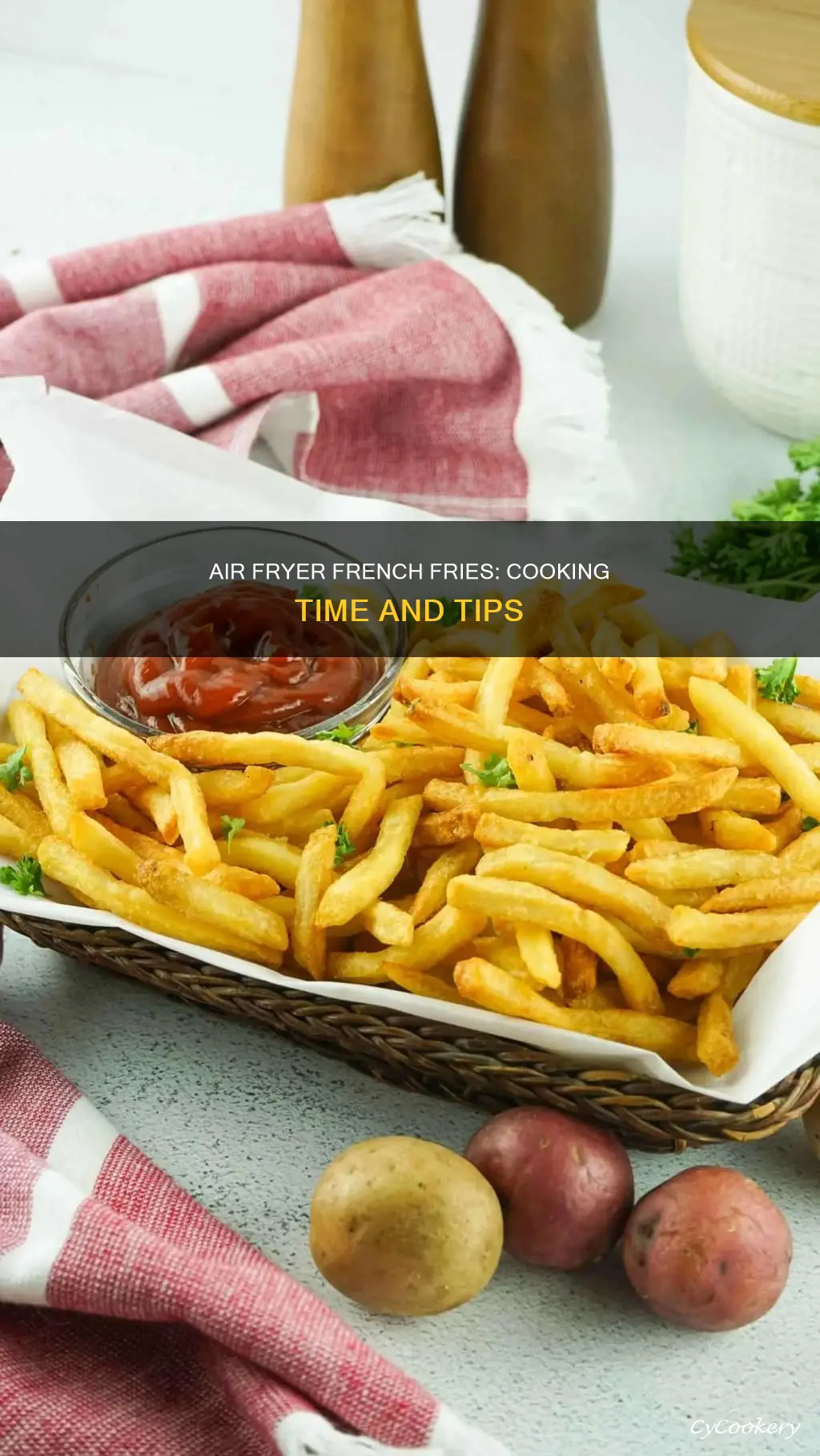 how long do i cook french fires air fryer