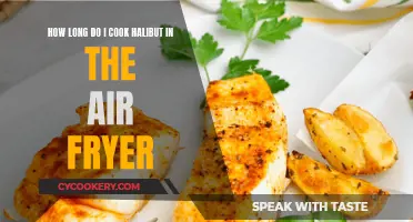 Perfectly Cooked Halibut: Air Fryer Time Guide