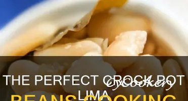 how long do I cook lim beans in crocl pot