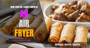 Mastering Lumpia: Air Fryer Cooking Time Tips