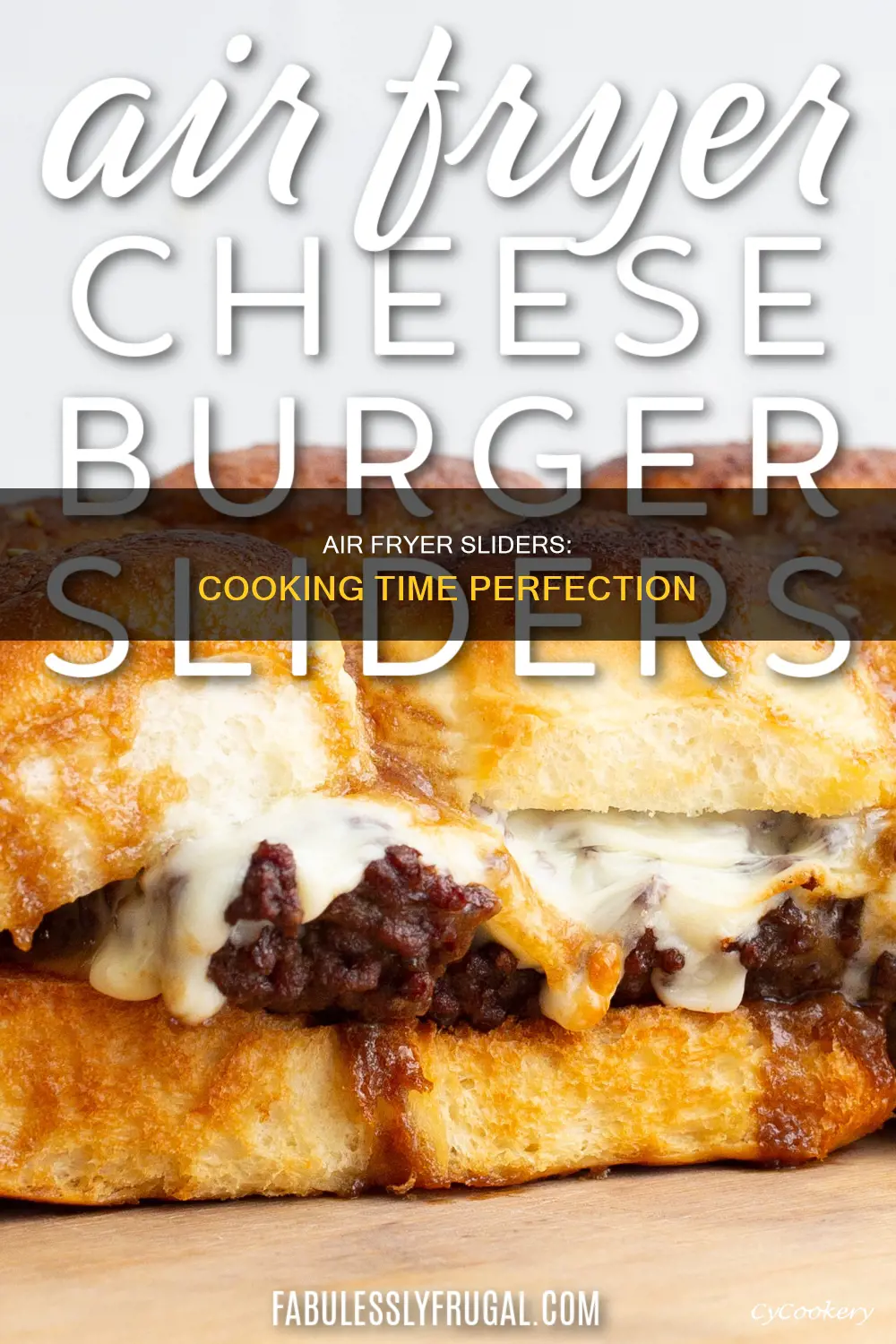 how long do i cook sliders in the air fryer