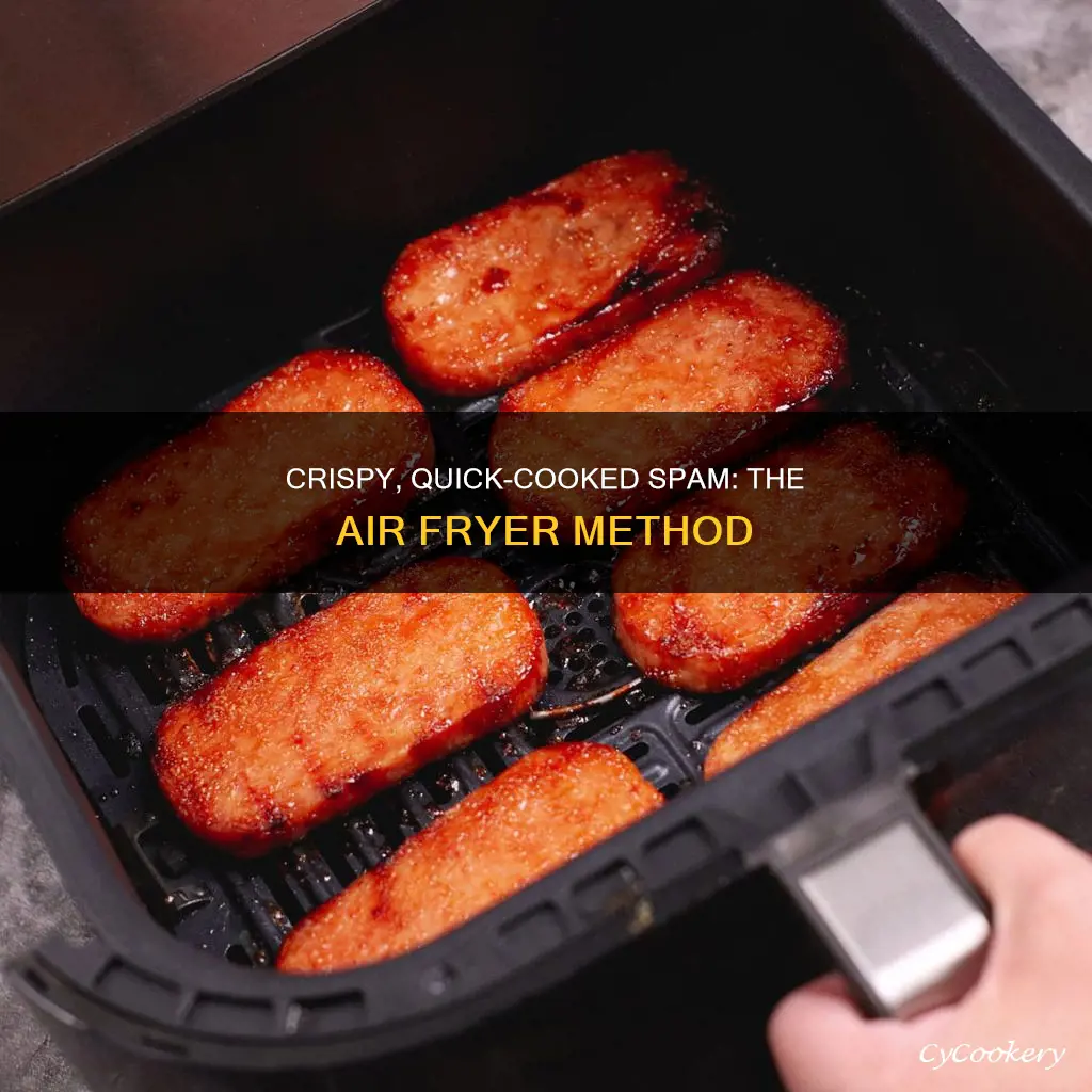 how long do i cook spam in the air fryer