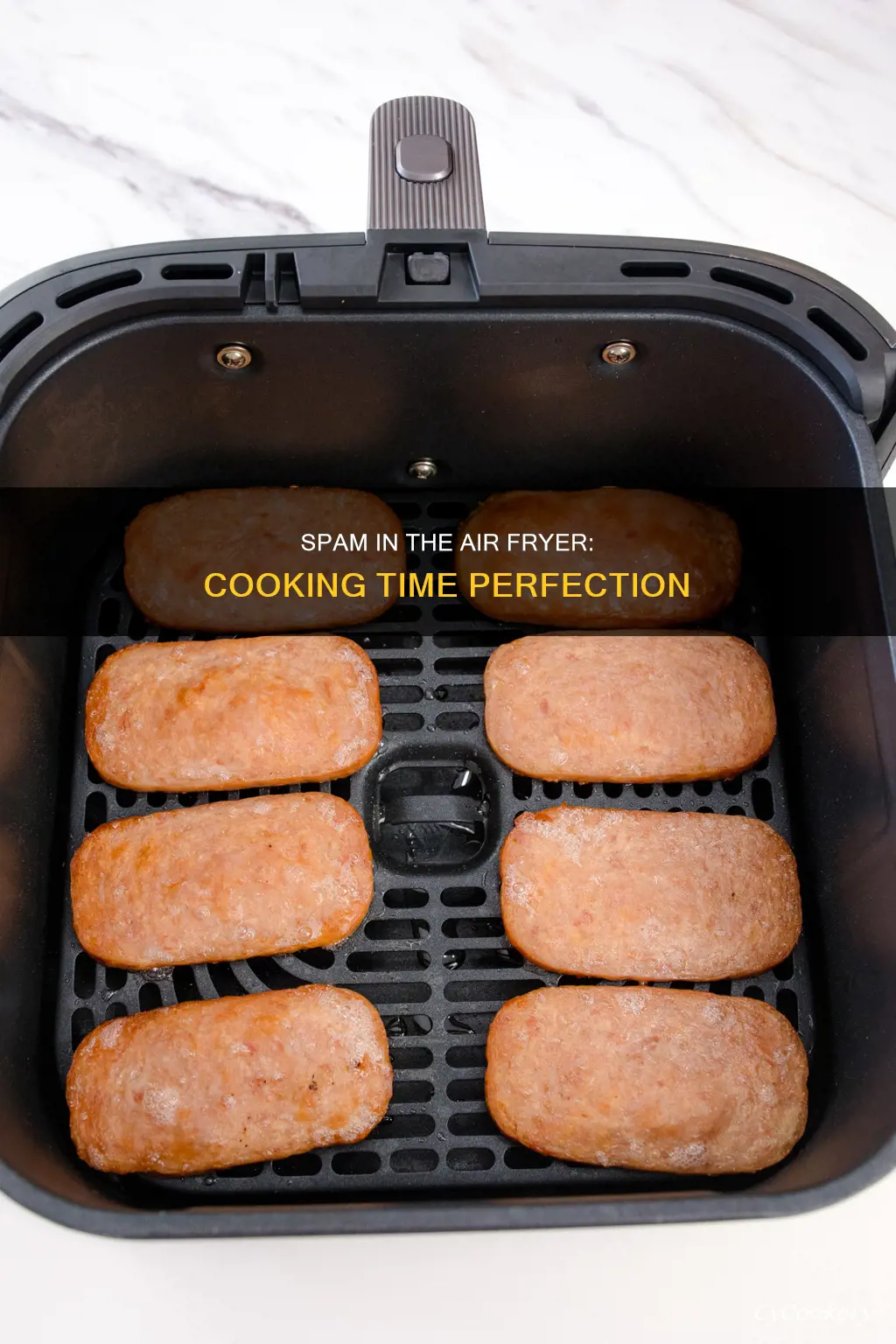 how long do i cook spam in the air fryer