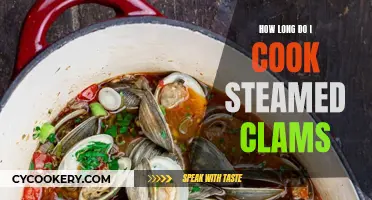 Steaming Clams: How Long Does It Take?