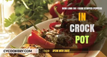 Crock Pot Stuffed Peppers: Cooking Time Perfection
