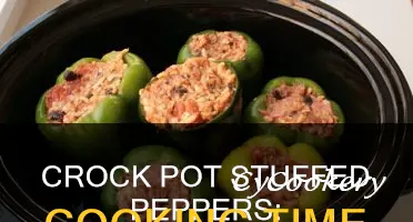 how long do I cook stuffed peppers in crock pot