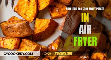 Perfectly Cooked Sweet Potato: Air Fryer Time and Temperature Guide