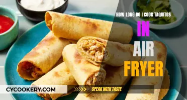 Crispy Taquitos: Air Fryer Cooking Time Tips