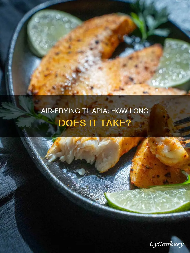 how long do i cook tilapia in air fryer
