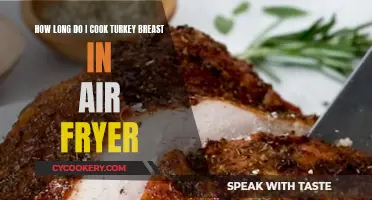 Perfectly Cooked Turkey Breast: Air Fryer Time Guide