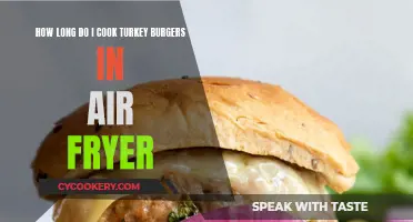 Perfectly Cooked Turkey Burgers: Air Fryer Time Guide