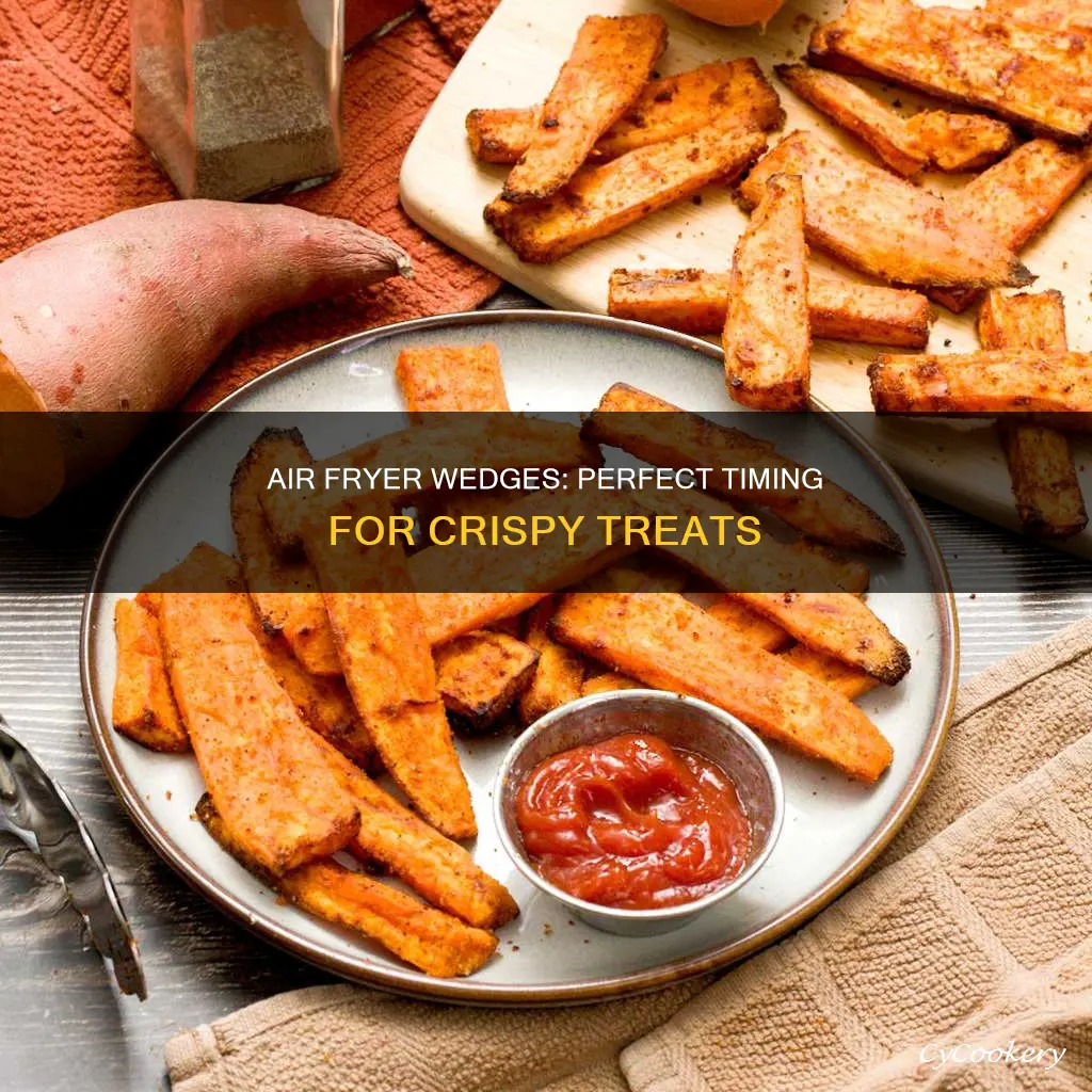 how long do i cook wedges in the air fryer