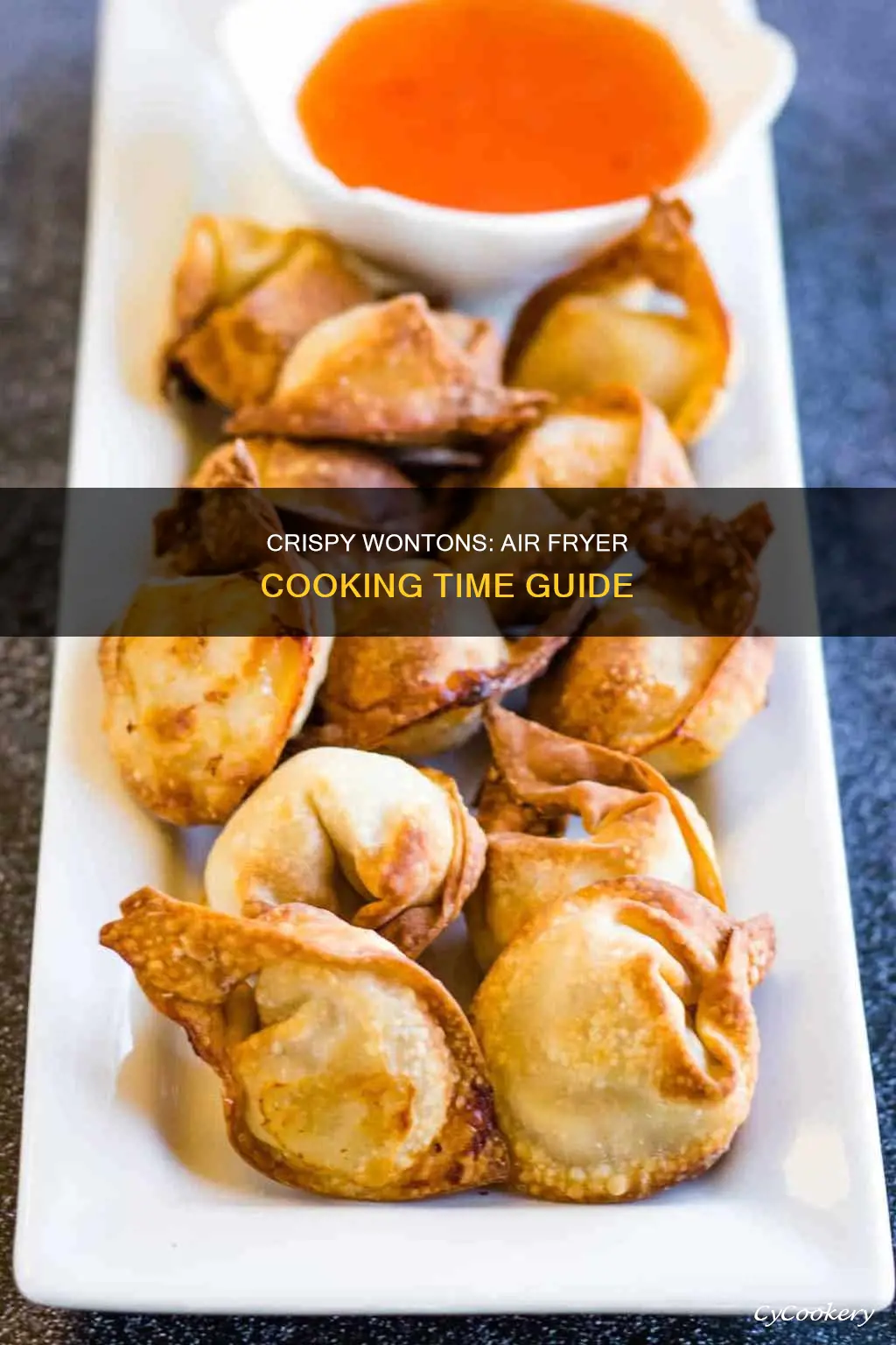 how long do i cook wontons in the air fryer