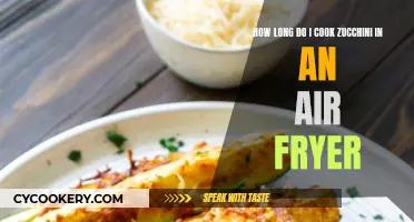 Crispy Zucchini: Air Fryer Cooking Time Guide