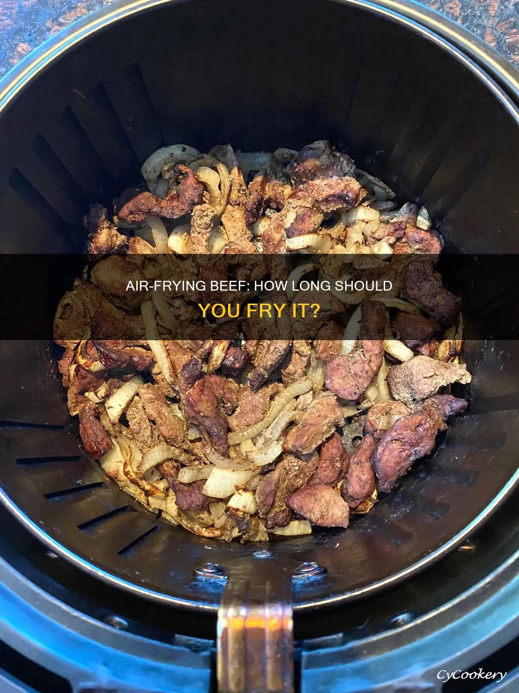 how long do i put beef in air fryer