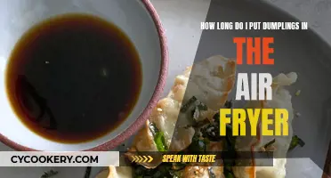 Air Fryer Dumplings: How Long Do They Take?