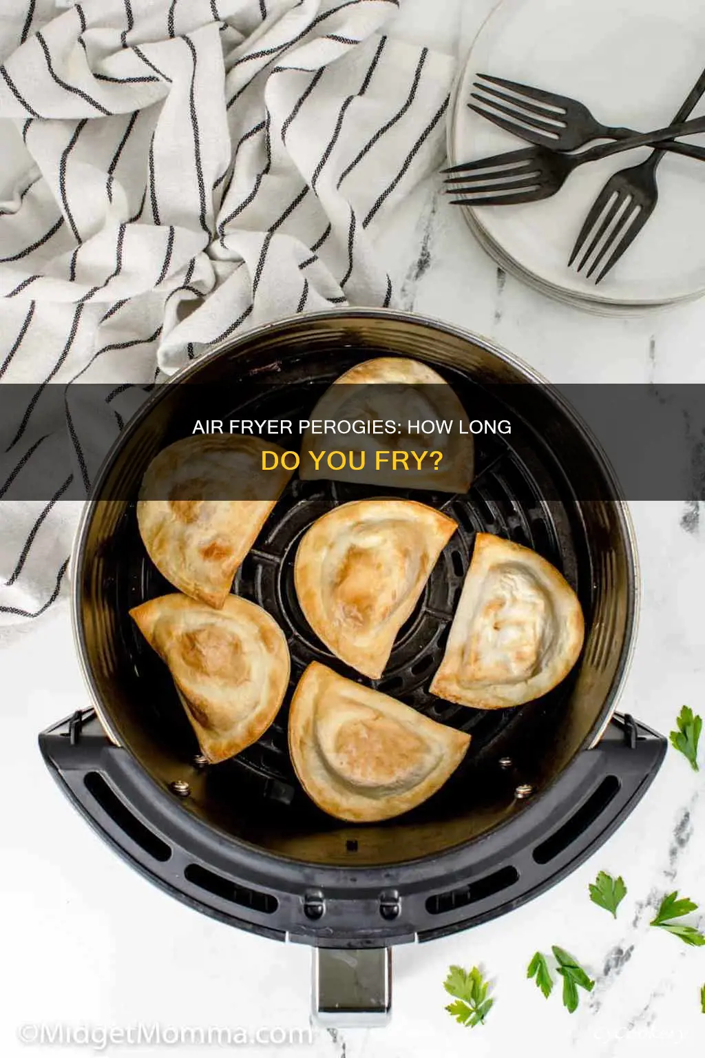 how long do i put perogies in an air fryer