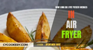 Air Fryer Potato Wedges: How Long to Fry?