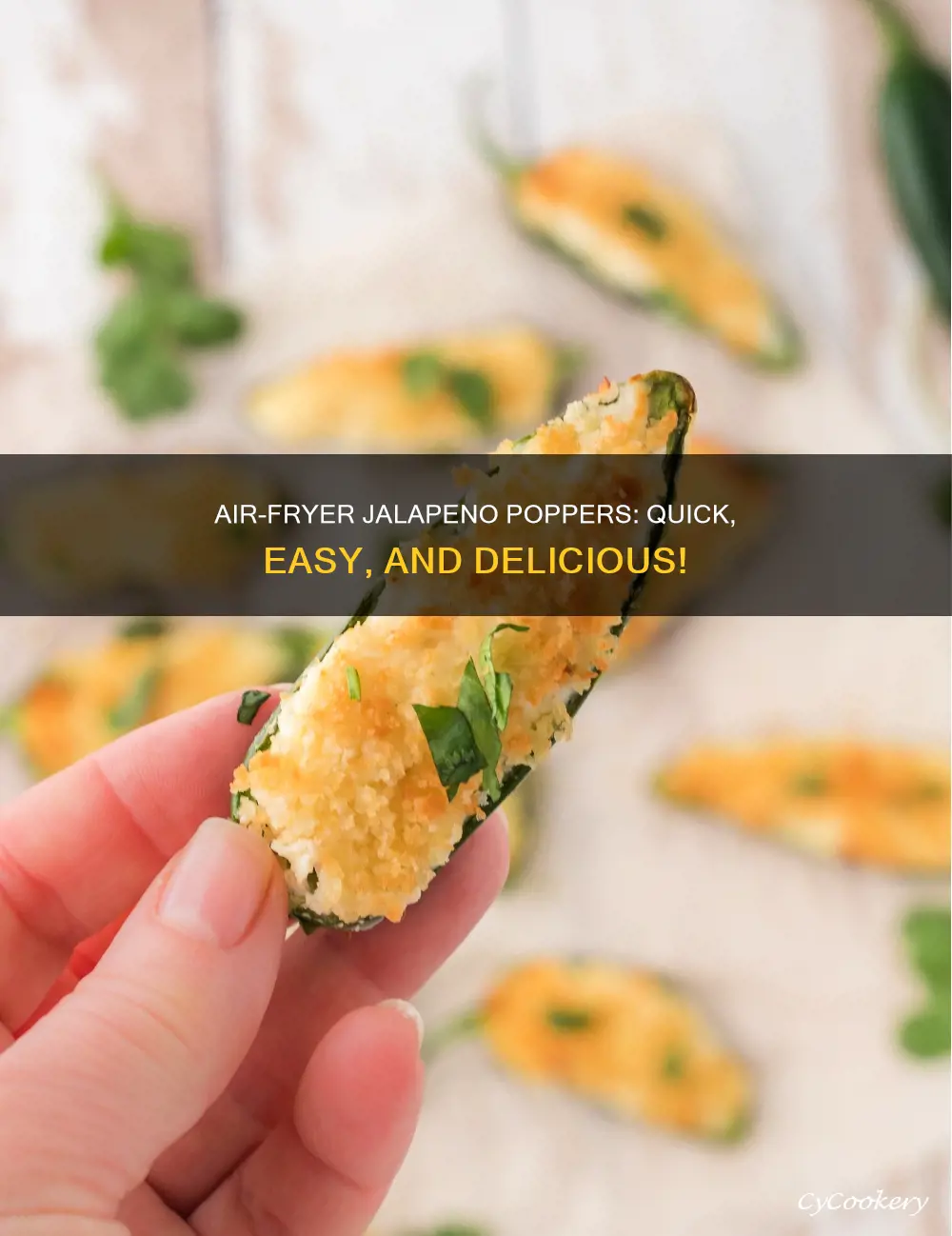 how long do jalapeno poppers cook in the air fryer