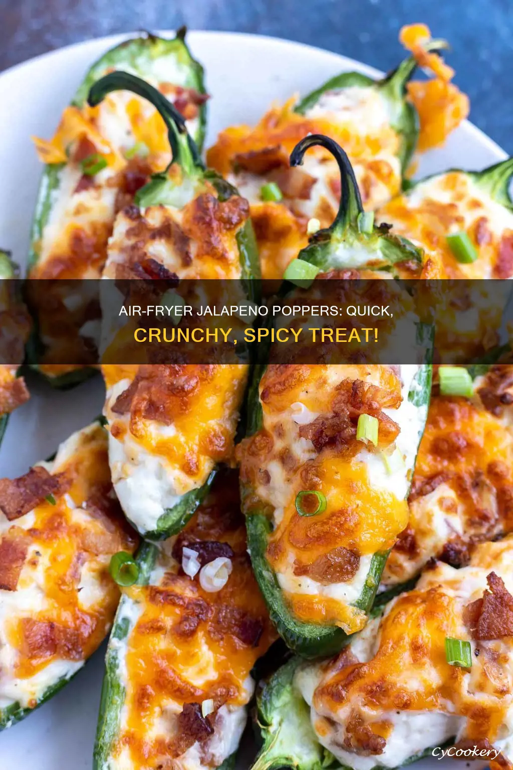 how long do jalapeno poppers take in the air fryer