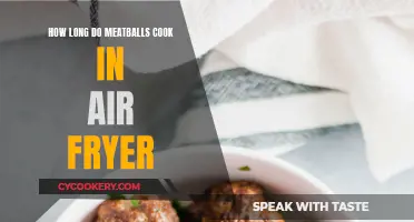 Meatball Magic: Air Fryer Cooking Time Revealed