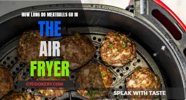 Air Fryer Meatballs: Cooking Time and Temperature Guide