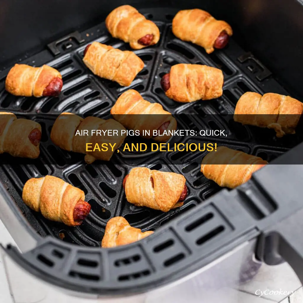 how long do pigs in blankets take in air fryer