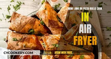 Crispy Pizza Rolls: Air Fryer Cooking Time Revealed!