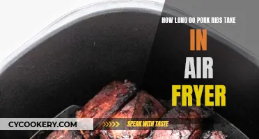 Air Frying Pork Ribs: How Long Does It Take?