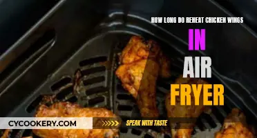 Air Fryer Chicken Wings: Reheating Time