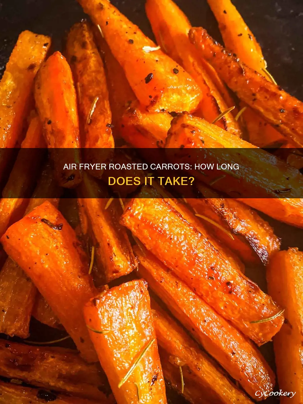 how long do roast carrots take in air fryer