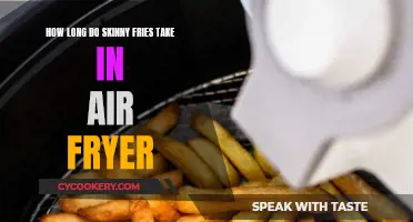 Skinny Fries in the Air Fryer: Quick, Crispy, and Delicious!