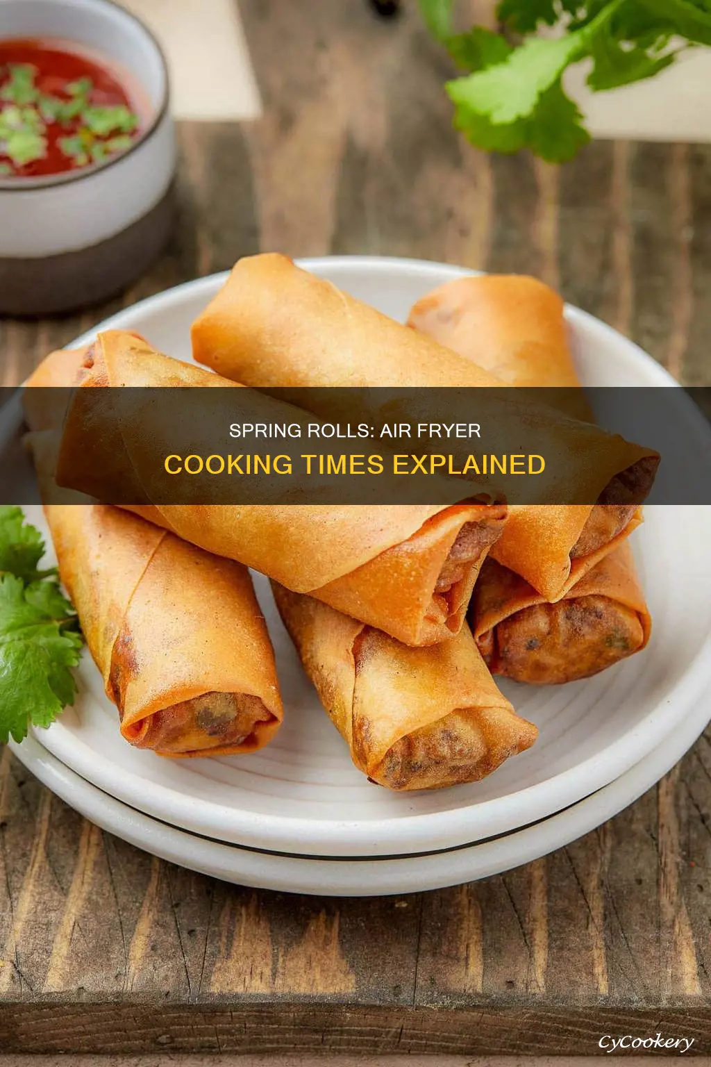 how long do spring rolls take in air fryer