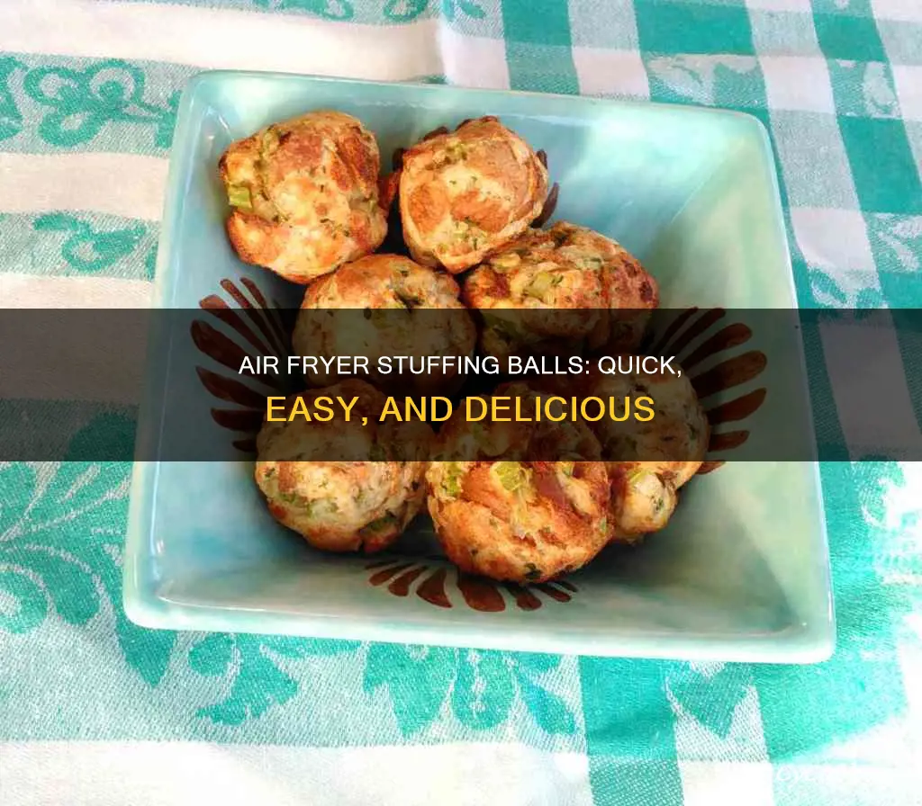 how long do stuffing balls take in air fryer