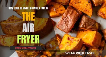 Sweet Potato Air Fryer Times Explained