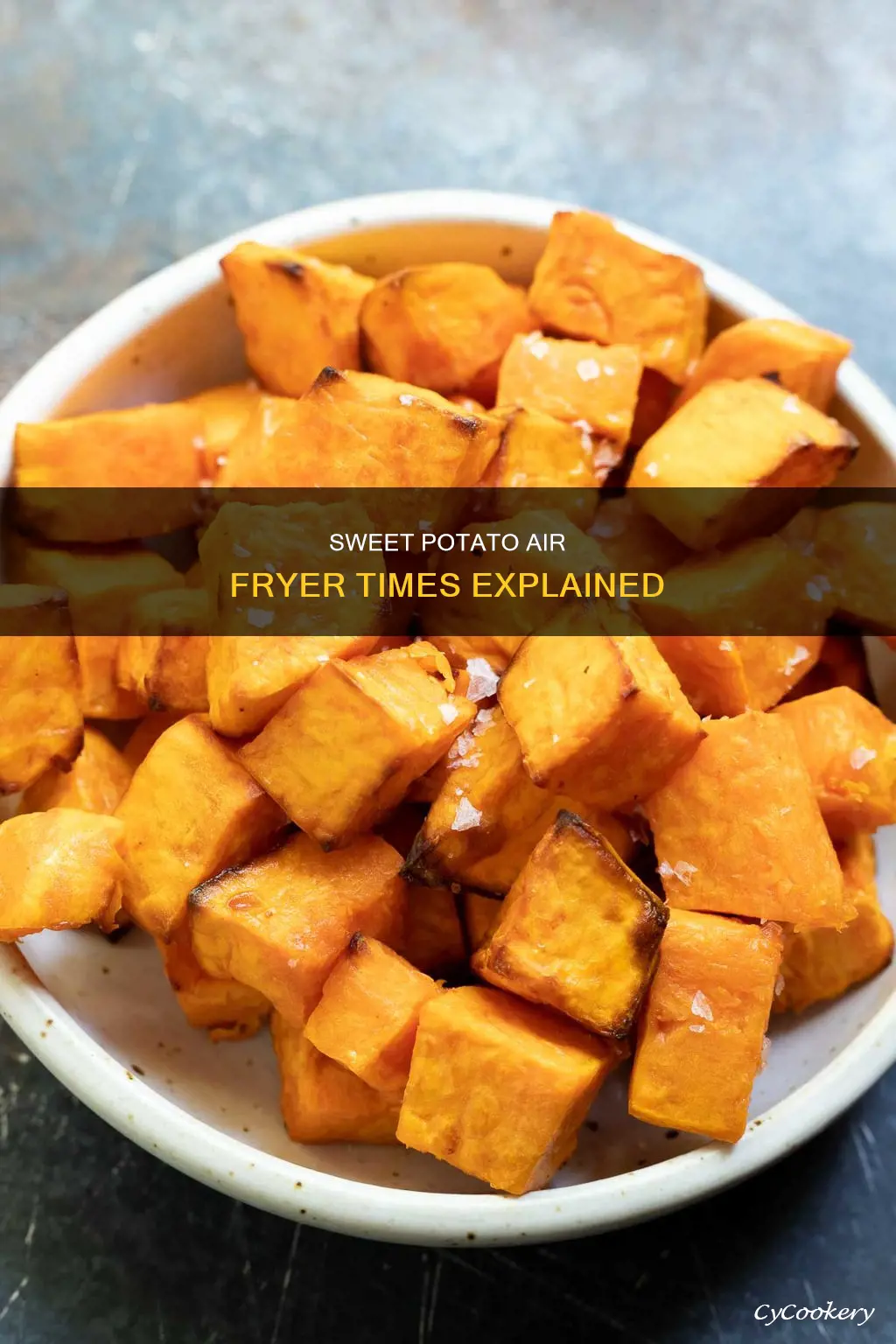 how long do sweet potatoes take in the air fryer