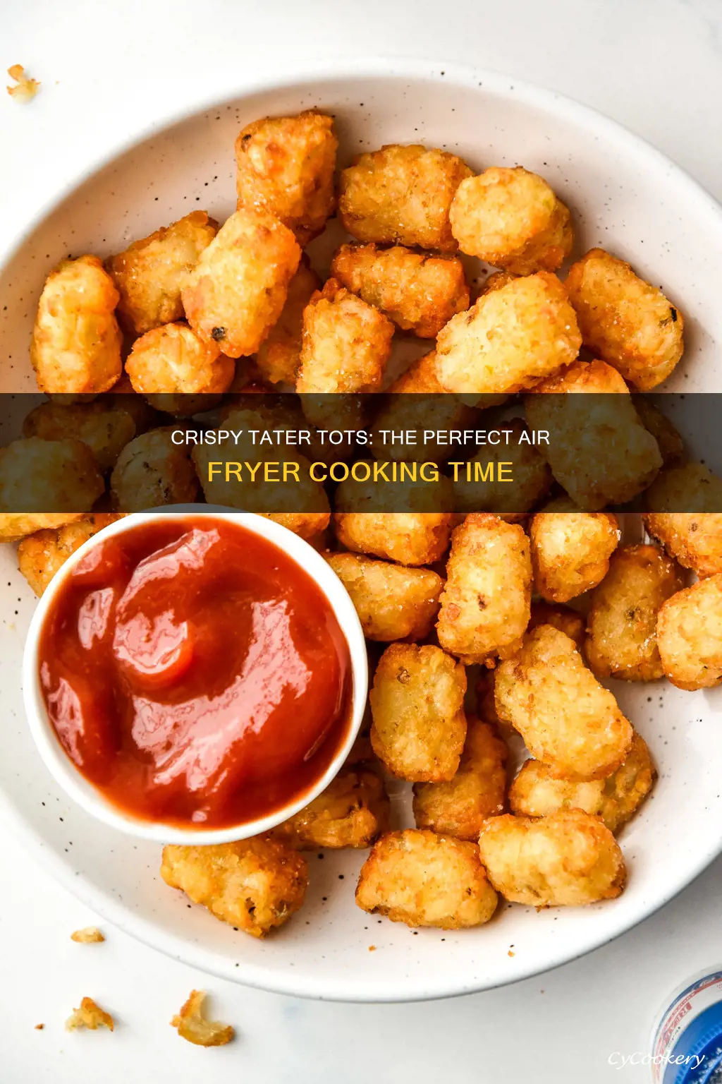 how long do tater tots cook in air fryer