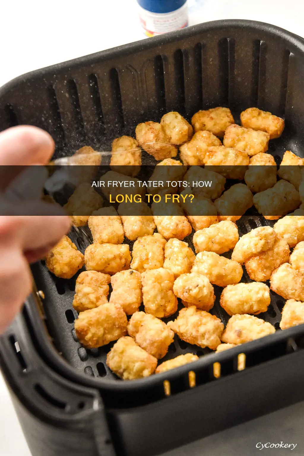 how long do tater tots go in air fryer