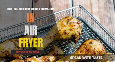 Perfectly Cooked Chicken Drumsticks: Air Fryer Time Guide