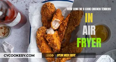 Crispy Chicken Tenders: Air Fryer Cooking Time Guide