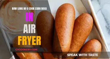 Crispy Corn Dogs: Air Fryer Perfection in 10 Minutes!