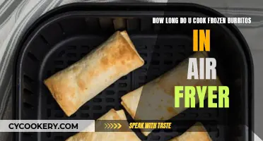 Perfectly Crispy: Air Fryer Frozen Burrito Cooking Time Guide