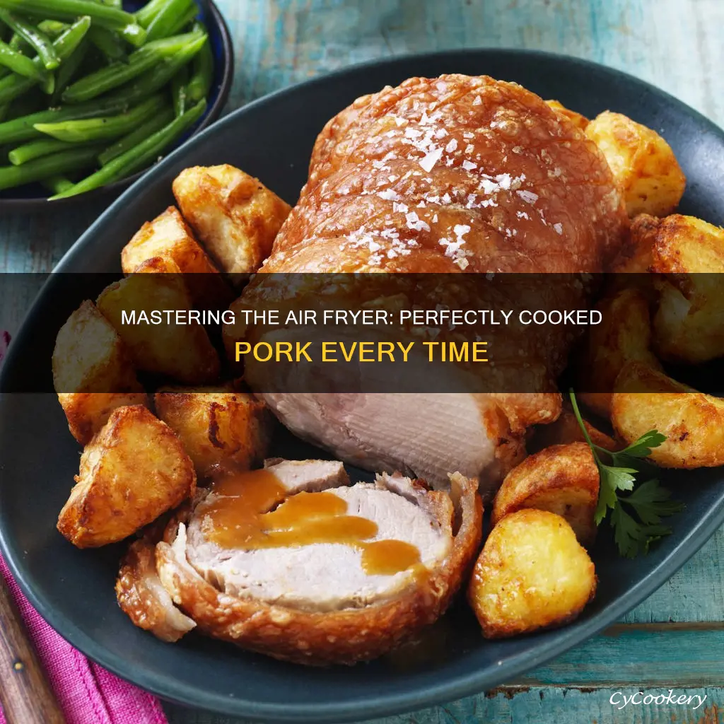 how long do u cook pork in the air fryer