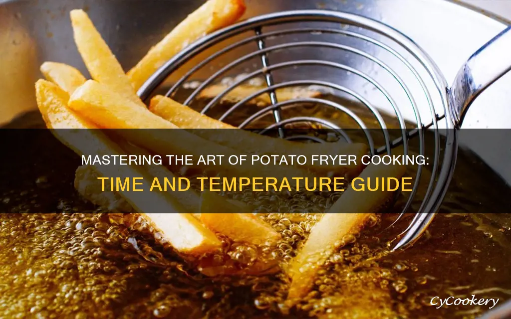 how long do u cook potatoes in the fryer