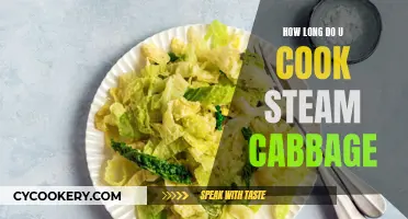 Steaming Cabbage: How Long Does It Take?