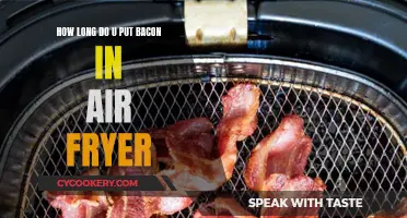 Air-Fryer Bacon: How Long to Fry?