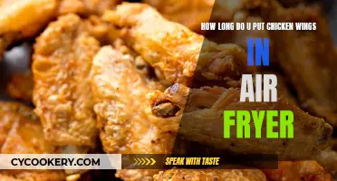 Air Fryer Chicken Wings: How Long to Fry?